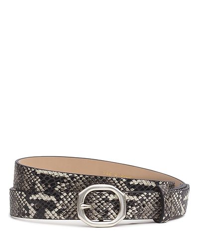 Rag & Bone rag & bone Women's Audrey Snake Embossed Belt