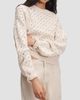 rag & bone rag & bone Women's Emma Wool Embellished Pointelle Sweater - 5