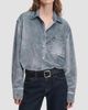 rag & bone rag & bone Women's rb Connie Miramar Velvet Shirt - 3