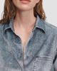 rag & bone rag & bone Women's rb Connie Miramar Velvet Shirt - 5