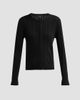 rag & bone rag & bone Women's Rhodes Wool Crewneck Cardigan - 1