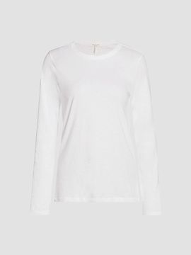 rag & bone rag & bone Women's Slubbed Long-Sleeve Top