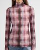 rag & bone rag & bone Women's Yana Plaid Turtleneck Top - 5