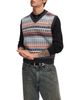 Rag & Bone rag & bone Wool Classic Fit Fair Isle Vest - 4