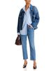 Rag & Bone rag & bone Wren Ankle Slim Jean in River - 2