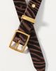 rag & bone rag & bone X Boyfriend Square Buckle Leather Belt - 2
