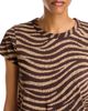 Rag & Bone rag & bone Zebra Print Cotton Tee - 4