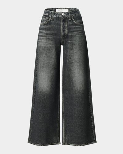 Rag & Bone rb Miramar Ponte Sofie Wide-Leg Jeans