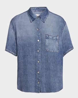 Rag & Bone rb Miramar Short-Sleeve Shirt