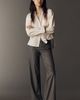 rag & bone Saige 100% Cotton Stripe Poplin Pants - 1