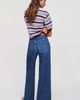 rag & bone Sofie Miramar Terry High Rise Wide Leg Jeans - 2