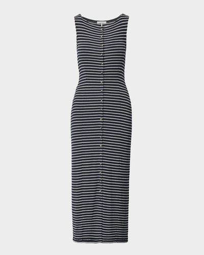 Rag & Bone The Knit Button-Front Dress