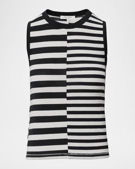 Rag & Bone The Knit Mix Striped Tank Top