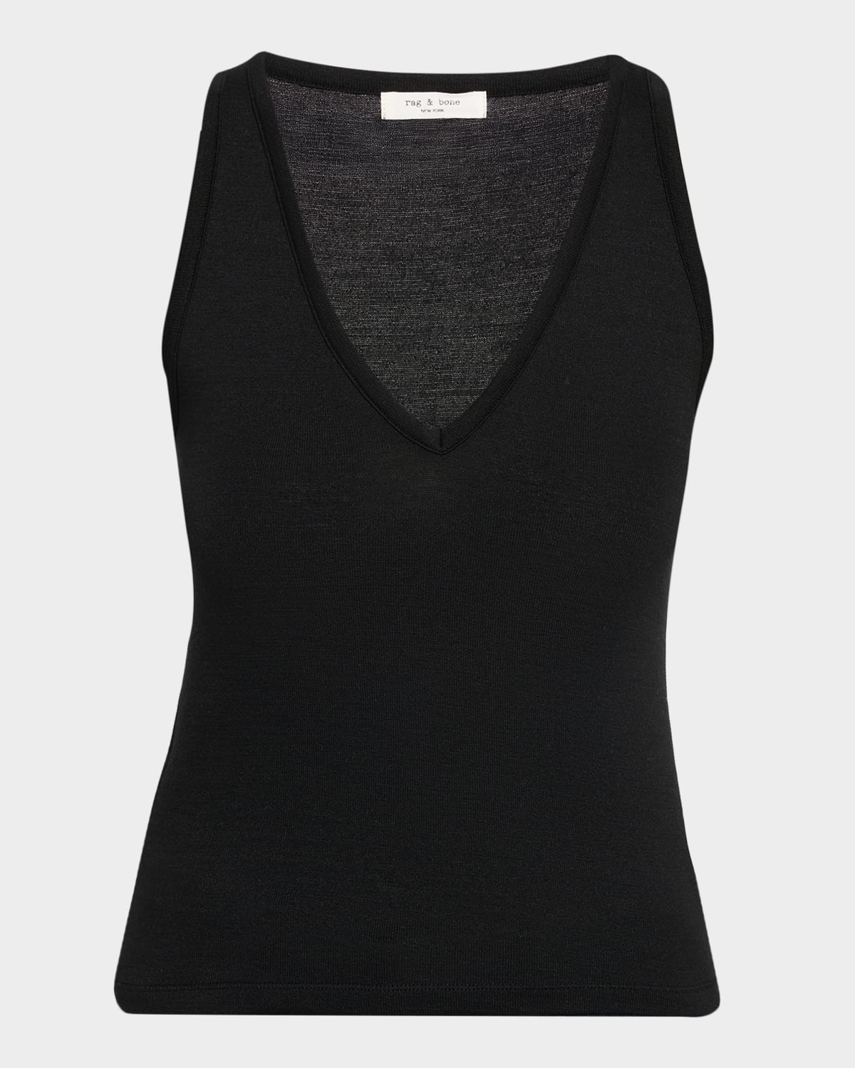 Rag & Bone The Knit V-Neck Tank Top