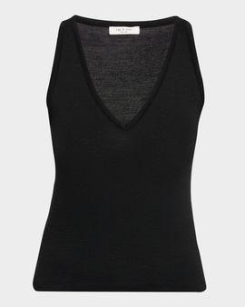 Rag & Bone The Knit V-Neck Tank Top