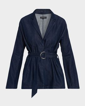 Rag & Bone Ultra-Featherweight Mandi Denim Blazer