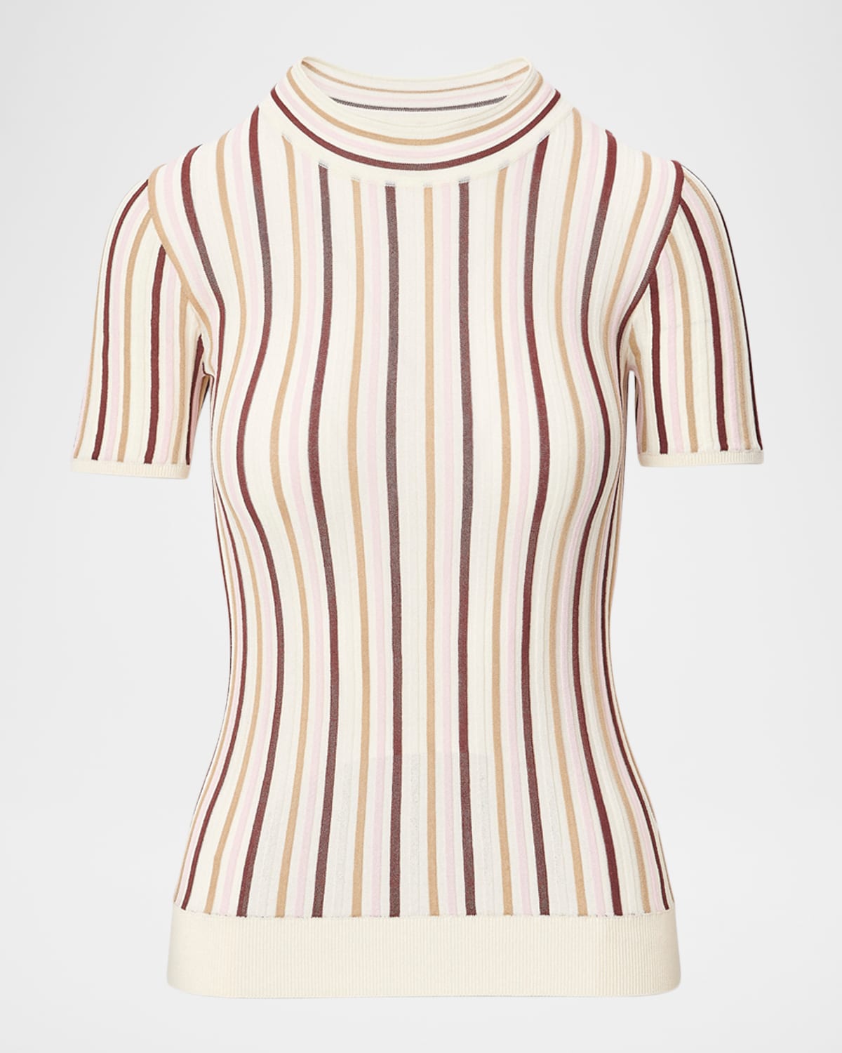 Rag & Bone Victoria Short-Sleeve Crewneck Tee