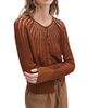 rag & bone Women's Aubrey Sheer Striped Cardigan - 3