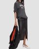 rag & bone Women's Bessie Leather Midi Skirt - 2
