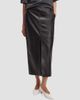 rag & bone Women's Bessie Leather Midi Skirt - 4