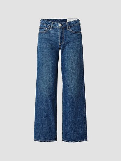 rag & bone Women's Cam Ankle Straight Jeans
