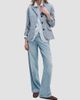 rag & bone Women's Cam Featherweight Straight-Leg Jeans - 2