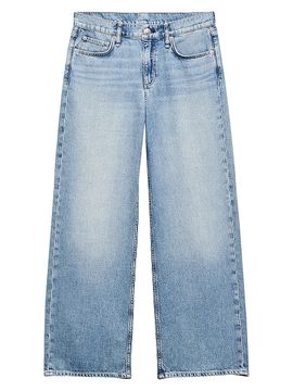 rag & bone Women's Cam Low-Rise Straight-Leg Jeans