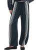 rag & bone Women's Claire Stripe Scarf Print Drawstring Pants - 3