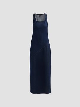 rag & bone Women's Daisy Sleeveless Denim Maxi Dress