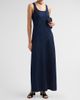 rag & bone Women's Daisy Sleeveless Denim Maxi Dress - 4