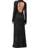 rag & bone Women's Danni Metallic Knit Turtleneck Gown - 5