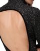 rag & bone Women's Danni Metallic Knit Turtleneck Gown - 6