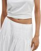 rag & bone Women's Elena Pintuck Cotton Poplin Maxi Skirt - 5