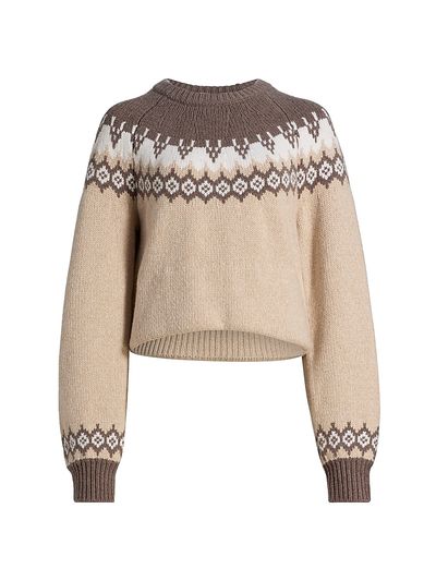 rag & bone Women's Fair Isle-Style Wool Sweater