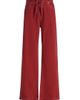 rag & bone Women's Featherweight Phoebe Drawstring Wide-Leg Jeans - 1