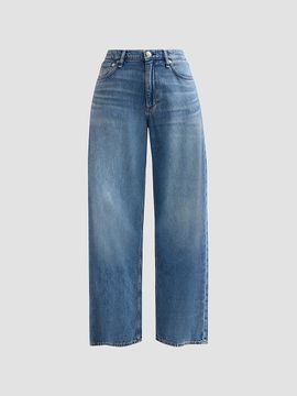 rag & bone Women's Flexi Andi Cotton-Blend Wide-Leg Jeans