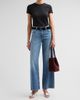 rag & bone Women's Flexi Andi Cotton-Blend Wide-Leg Jeans - 2