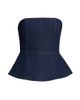 rag & bone Women's Isabella Denim Strapless Top - 1