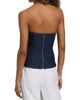 rag & bone Women's Isabella Denim Strapless Top - 5