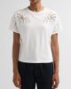 rag & bone Women's Kelly Floral Cut-Out Boxy T-Shirt - 5