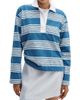 rag & bone Women's Kelly Striped Cotton Long-Sleeve Polo Shirt - 3