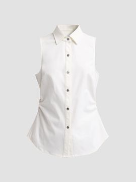 rag & bone Women's Leah Airflex Sleeveless Shirt
