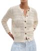 rag & bone Women's Leslie Cotton-Blend Cardigan - 3