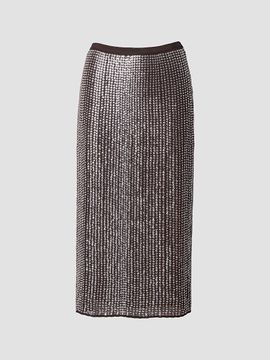rag & bone Women's Lili Beaded Midi Skirt