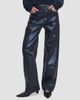 rag & bone Women's Logan Coated Wide-Leg Pants - 4