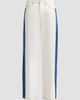 rag & bone Women's Logan Contrast-Striped Wide-Leg Jeans - 6
