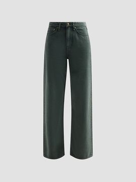 rag & bone Women's Logan Wide-Leg Jeans