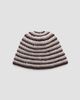 rag & bone Women's Lou Striped Crochet-Knit Beanie Hat - 1