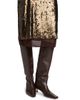 rag & bone Women's Lucy Sequined Midi-Skirt - 6