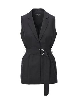 rag & bone Women's Mandi Belted Tailored Vest